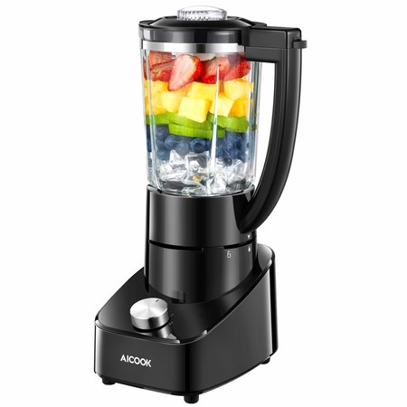 Cupón de descuento de 20 euros en la batidora de vaso para smoothies y batidos de 700W Aicook: aplicándolo se queda en 15,99 euros