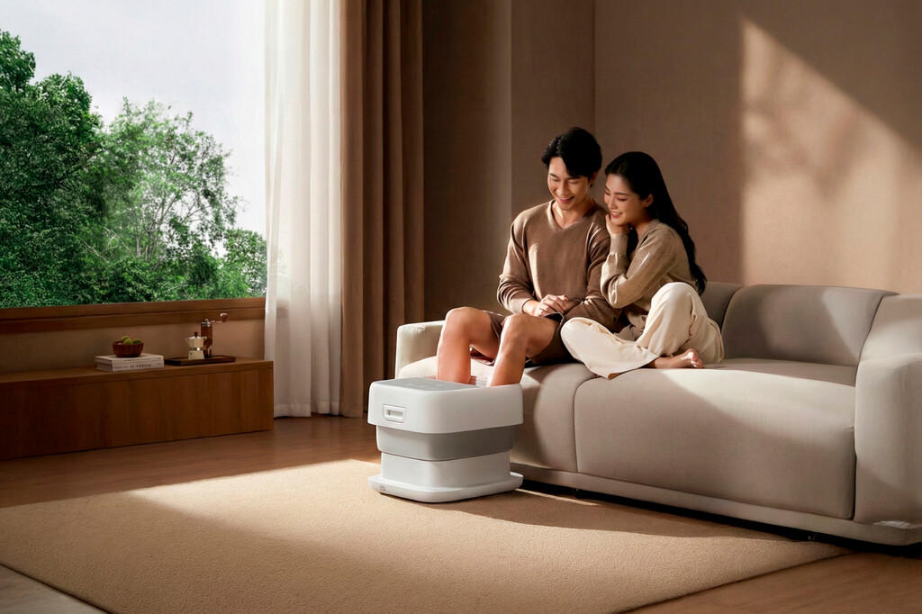 Xiaomi, esto es una locura y la quiero ya en España: un masajeador de pies que puedes usar en tu sofá y que no ocupa nada 