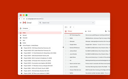Una simple y letal extensión para expandir el panel lateral de Gmail y al fin ver los nombres completos de tus etiquetas