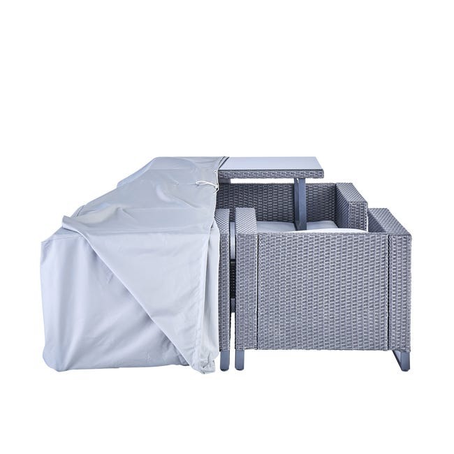 Funda protectora Naterial Prisma para mobiliario de jardín de 160x160x70 cm