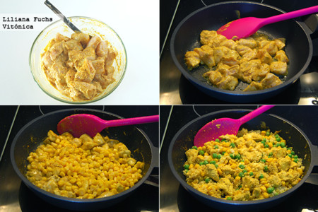 Pollo Maiz Cuscus Pasos