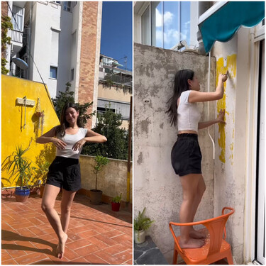 Así ha quedado la reforma sin obras de una terraza descuidada: "Aunque es chulísima, le faltaba darle mucho cariño" 