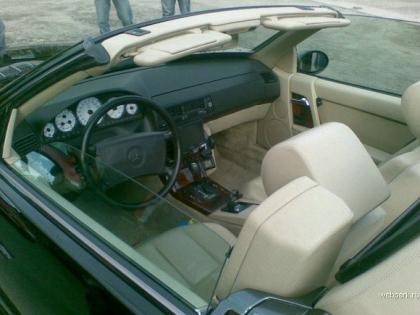 Mercedes SL destrozado