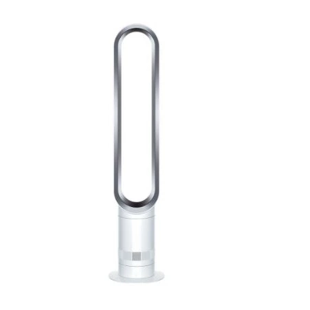 Ventilador sin aspas - Dyson Cool™ AM07, Seguro, Air Multiplier, Mando a distancia, Blanco
