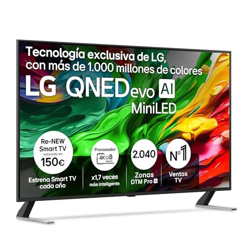 LG 55QNED85A6C - TV 55", 4K QNED EVO, Smart TV, WebOS 25