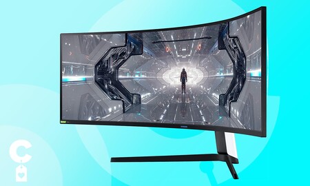 El bestial monitor gaming Samsung Odyssey G9 LC49G93TSSRXEN vuelve a estar en oferta en Amazon por 1.269,99 euros