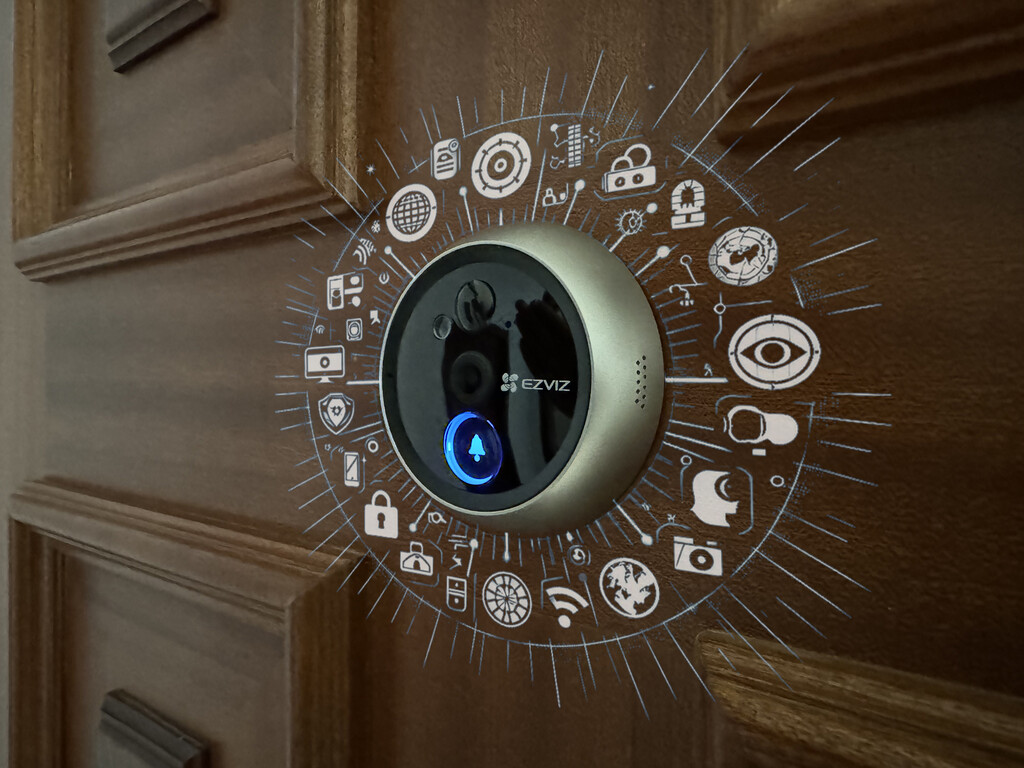 He instalado una mirilla con timbre en casa. Así la he configurado para cumplir con lo que dice la Ley