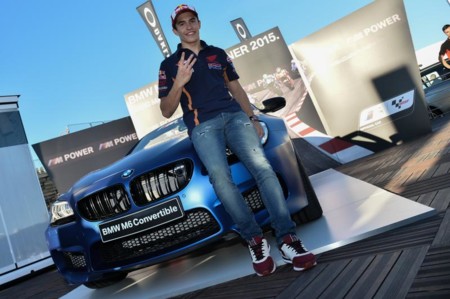 Marc Márquez ampliará su garaje para hacerle sitio al BMW M6 Cabrio que acaba de ganar