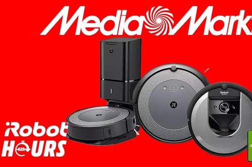 Roomba Hours en MediaMarkt: robots aspiradores de iRobot a los mejores precios sólo hasta mañana