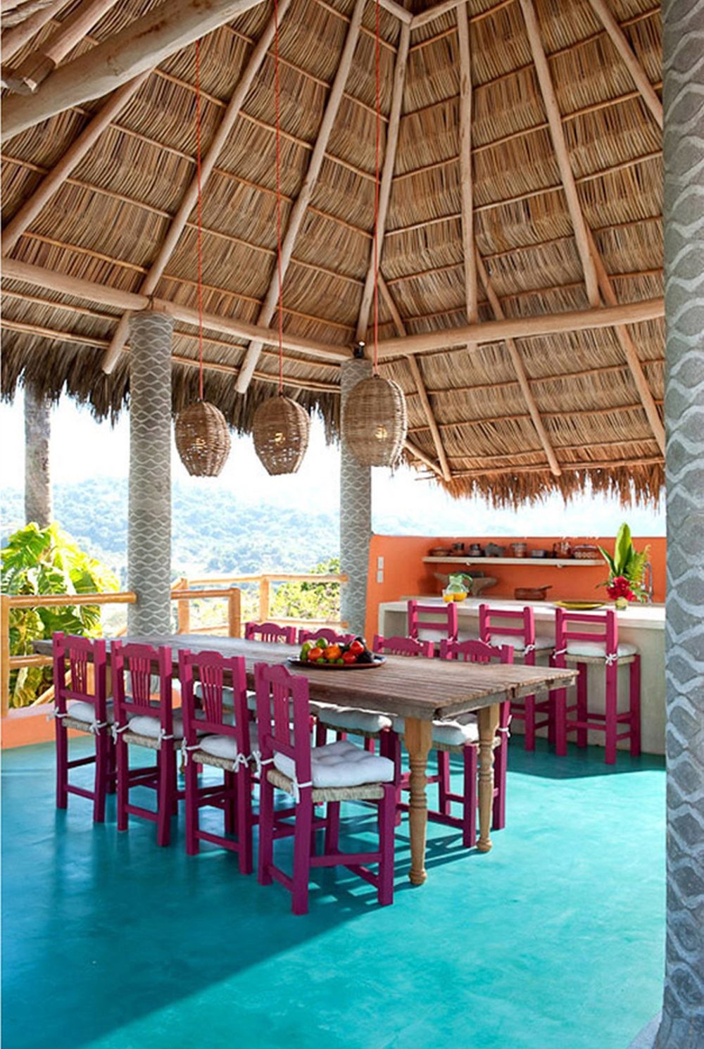 Casa Dos Chicos, una maravillosa casa llena de color en México