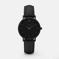 Por 59,90 euros podemos hacernos con el Reloj para mujer Minuit Full Black de Cluse en Amazon 