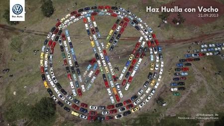 ¡El Vocho hizo huella en México!