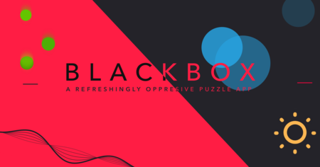 Blackbox, el juego para iPhone en el que tocar la pantalla no sirve de nada