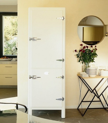 Refrigeradores de estilo vintage para los que tienen la nevera en el salón