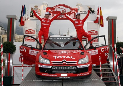 Loeb gana el rally de Montecarlo
