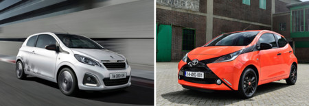 Toyota Aygo Peugeot 108