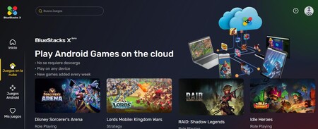 BlueStacks X permite jugar a juegos Android desde la nube en cualquier dispositivo: así es este emulador online