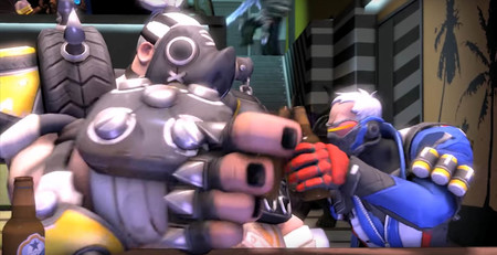El vídeo de los actores de voz de Overwatch se hace animado: los héroes de Blizzard se van de parranda