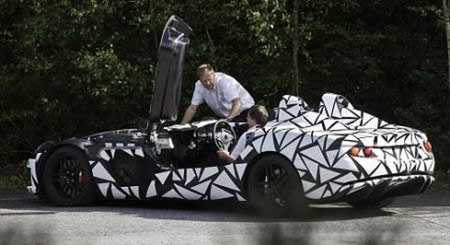 Mercedes-Benz SLR McLaren Speedster, fotos espía del remate final del modelo