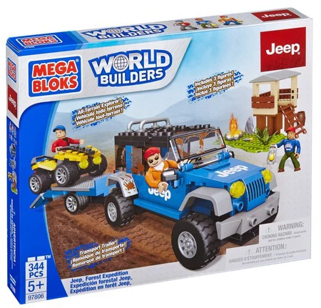 Mega Bloks Expedición Forestal Jeep por 12 euros en Amazon