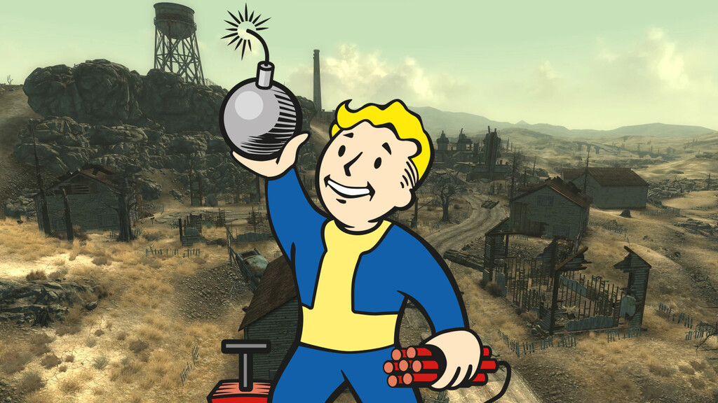 Hay un sitio en el infierno reservado para los desarrolladores de Fallout 3 que crearon estas ruinas al noreste del mapa