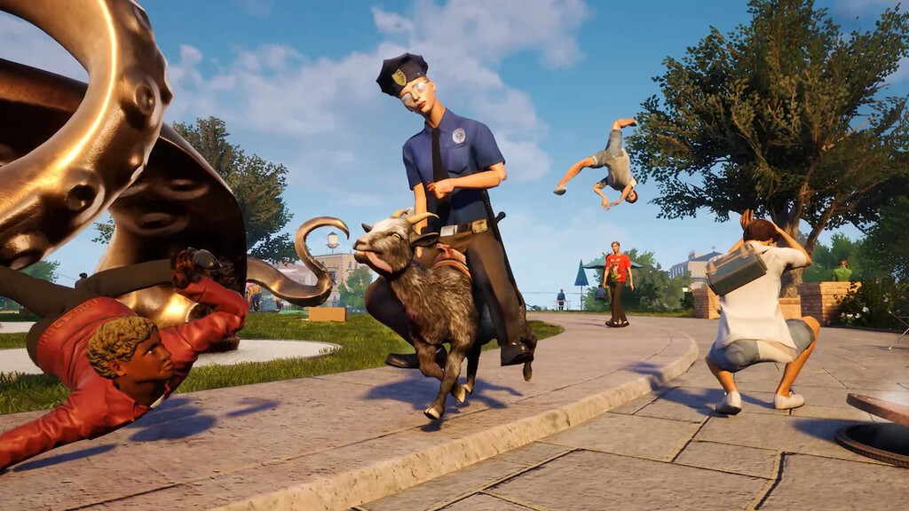 Goat Simulator 3 ha usado gameplay de GTA 6 para una broma, pero a Rockstar no le ha hecho la más mínima gracia Goat Simulator 3 ha usado gameplay de GTA 6 para una broma, pero a Rockstar no le ha hecho la más mínima gracia