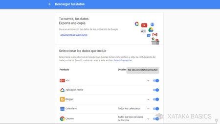 Google Takeout