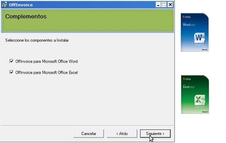 Instalación de OffInvoice