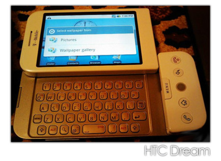 Primeras imágenes del HTC Dream