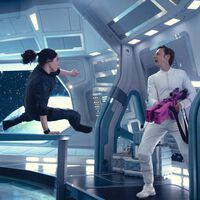 Para realizar la gran batalla espacial de 'Black Mirror', los de VFX usaron un método infalible: lanzar aviones de papel por la oficina 