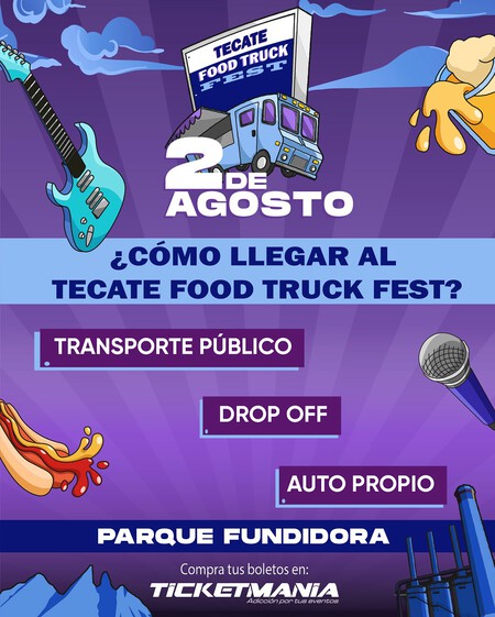 Mixología, street food y mucho más te espera en Tecate Food Truck Fest 2025: cuándo, dónde y qué artistas se presentarán