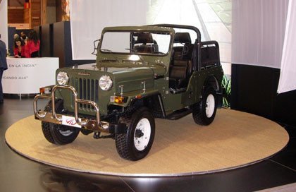 Mahindra Bolero en el Salón del Automóvil de Madrid
