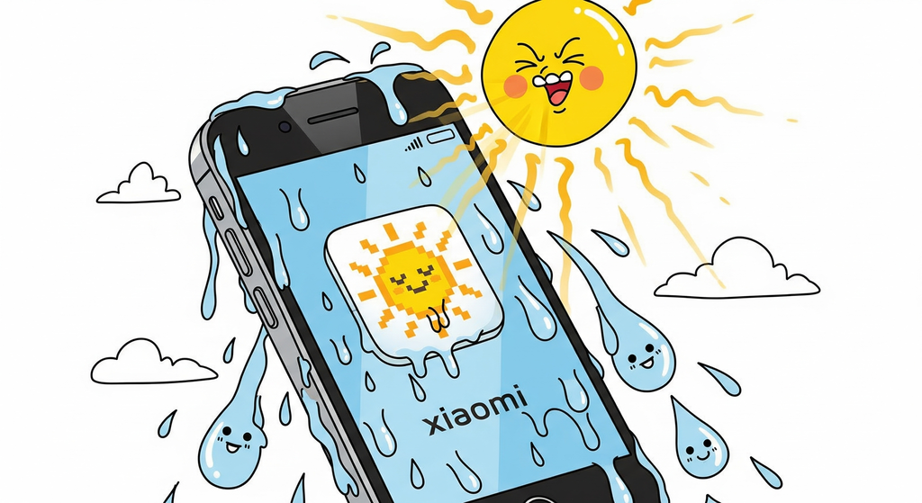 Odio llevar así mi Xiaomi, pero con este calor es la mejor forma de reducir lo caliente que se pone al usarlo, sobre todo la pantalla