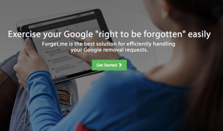 Forget.me te ayuda a ejercer el derecho al olvido de Google