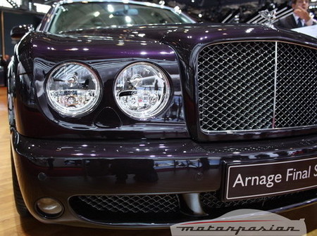 Bentley Arnage Final Series en el Salón de París