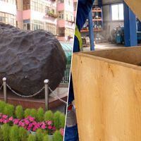 O que poderia dar errado na alfândega russa ao tentar contrabandear um meteorito de 2,5 toneladas como se fosse um enfeite de jardim? 