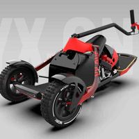 El YX One concept es un patinete eléctrico todoterreno con tres ruedas que se conduce inclinando el cuerpo