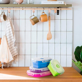 La solución para almacenar sobras que ocupa menos espacio en los armarios que los tuppers de cristal