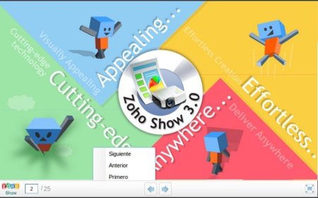 Zoho Show 3, las presentaciones online nunca fueron tan fáciles
