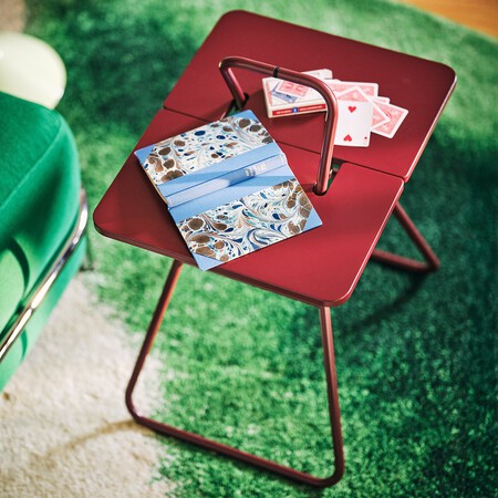 Ikea Ps 2026 Mesa Auxiliar Rojo Oscuro 1505368 Pe1008496 S5