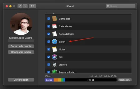 ICloud Mac の設定