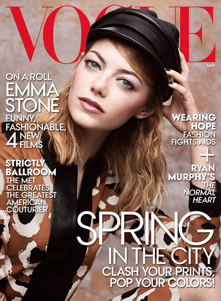 25 añitos y mi Emma Stone ya va por la cuarta portada de Vogue ¡Eso es tener futuro!