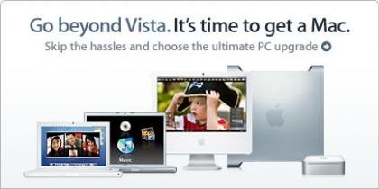Apple lanza su campaña "Go Beyond Vista" en la web oficial
