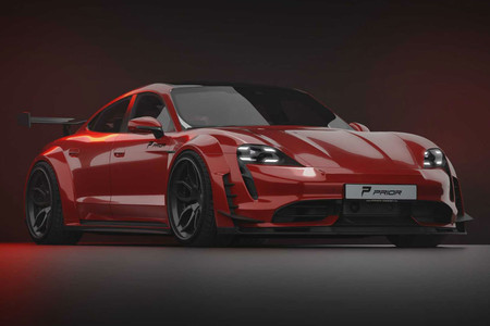 Porsche Taycan by Prior Design, el auto eléctrico adquiere un aspecto muy GT3 gracias al preparador alemán