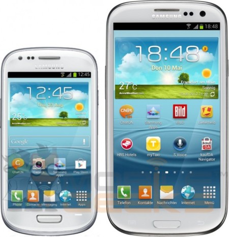 Samsung Galaxy SIII Mini vs Samsung Galaxy Note II