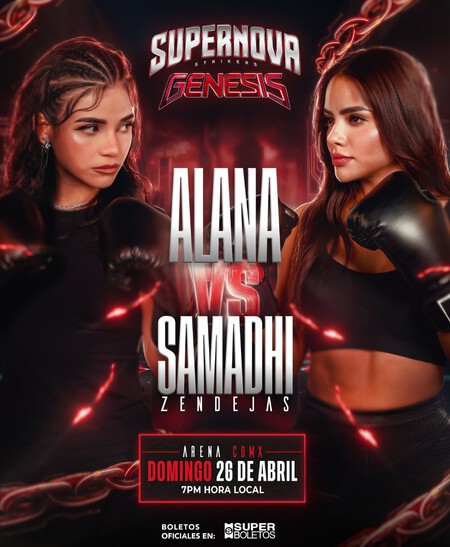 Combates Peleas Supernova Genesis 2026 Alana