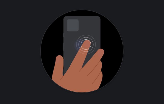 Doble Toque Cara Trasera Android