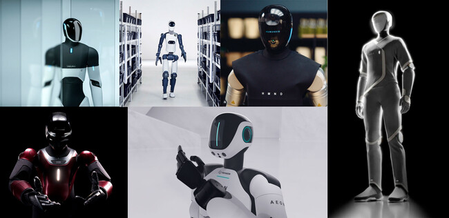 Robots humanoides Europeos