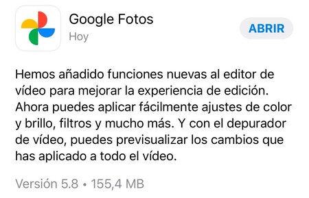 Google Fotos Editor Vídeo Iphone