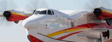 Este gigante chino es el avión anfibio más grande del mundo. Ya está listo para cumplir su misión: apagar incendios y hacer rescates en alta mar